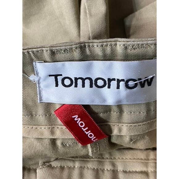 TOMORROW Women's Camel Ellen Wide-Leg High-Rise Pant SZ 25 - Picture 8 of 11